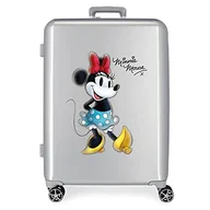 Walizki - Disney 100 Minnie Joyful Walizka Średniej walizki 48x70x26 cms Twarde mocowanie ABS Wbudowany 81L 2 kg 4 koła Podwójne Szary, Szary, Talla única, średnia walizka - miniaturka - grafika 1