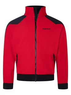 Marmot Kurtka polarowa "Alpinist" w kolorze czerwono-czarnym - Odzież trekkingowa męska - miniaturka - grafika 1