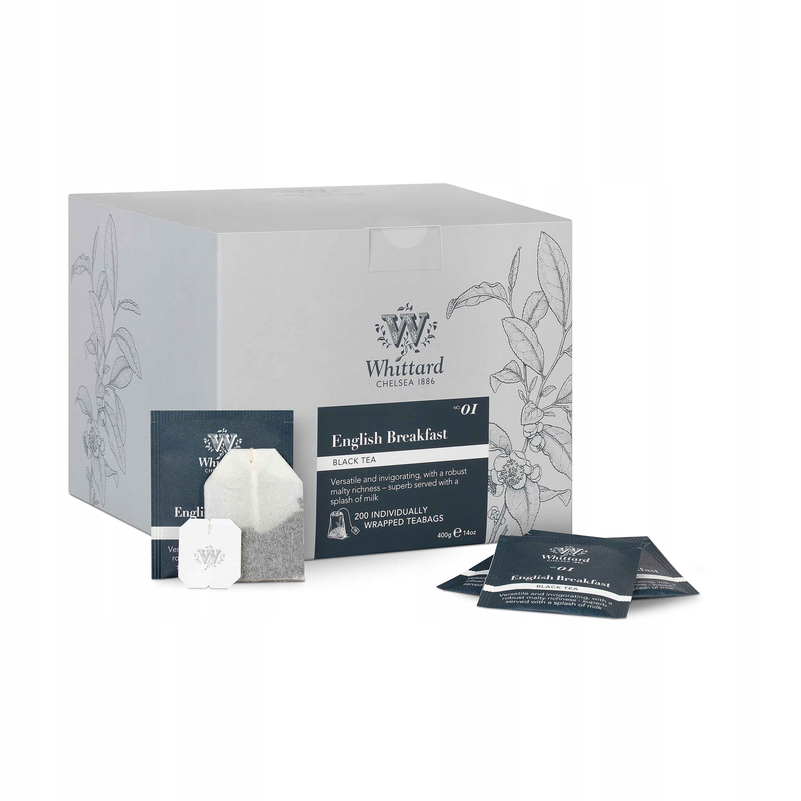 Herbata Czarna English Breakfast No 01 Whittard 200szt HoReCa