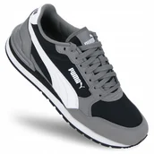 Sneakersy damskie - BUTY SPORTOWE damskie SNEAKERSY PUMA ST Runner v4 wygodne lekkie szare 37,5 - miniaturka - grafika 1