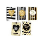 Notesy i bloczki - Grand Notatnik A6/80K kratka z gumką pomarańczowy - miniaturka - grafika 1