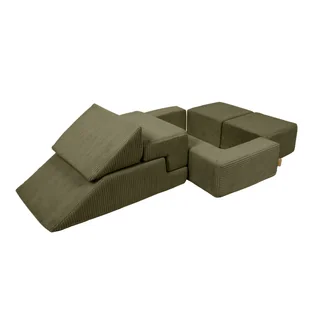 Wielofunkcyjny Plac Zabaw dla Dzieci, Aesthetic Bricks Set, Khaki - Suche baseny - miniaturka - grafika 1