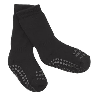 GoBabyGo antypoślizgowe skarpetki do nauki chodzenia Black 6 m+ - Skarpetki dla dzieci - miniaturka - grafika 1