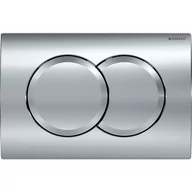 Przyciski spłukujące - Przycisk spłukujący podwójny Delta chrom Geberit - miniaturka - grafika 1