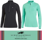 Koszulki jeździeckie - Schockemohle Koszulka damska funkcyjna LUCKY PAGE STYLE wiosna-lato 2021 - miniaturka - grafika 1