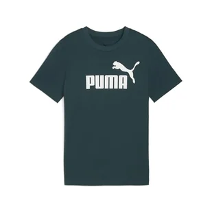 PUMA Chłopięca koszulka z logo Ess nr 1 B (1 opakowanie) - Koszulki męskie - miniaturka - grafika 1