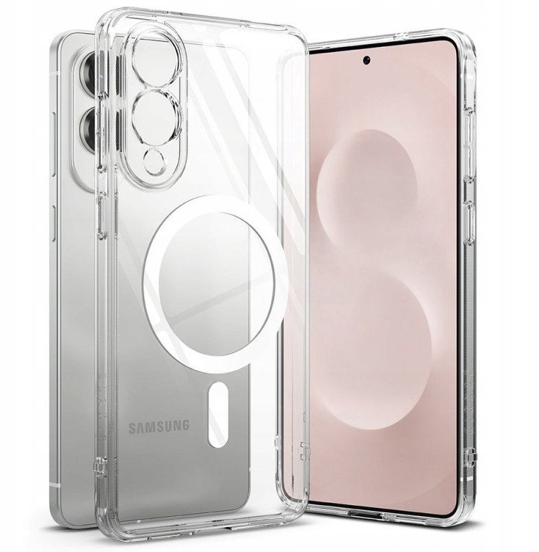 Futerał CLEAR CASE 2 mm do SAMSUNG S25 Edge kompatybilny z MagSafe camera protection transparentny
