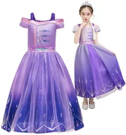 Stroje karnawałowe - Strój Przebranie Sukienka Elza Elsa 2 116/122,Hopki - miniaturka - grafika 1