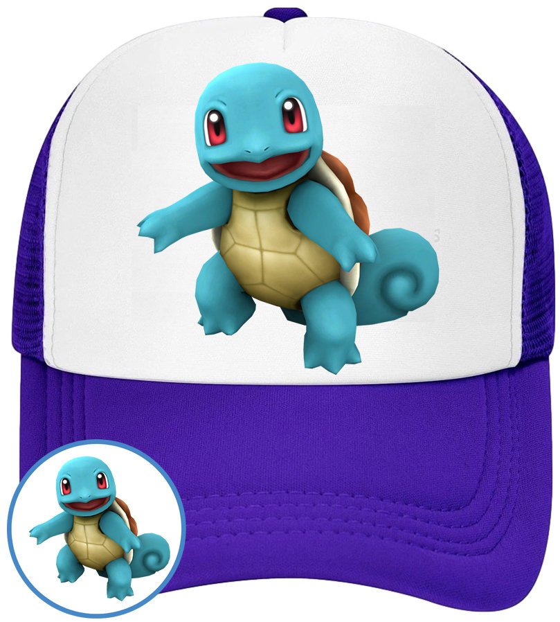 CZAPKA Z DASZKIEM POKEMON PIKACHU DLA DZIECI SIATKA