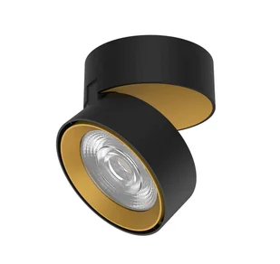 Minimalistyczny spot sufitowy Albacete LE61358 czarny złoty - Lampy sufitowe - miniaturka - grafika 2