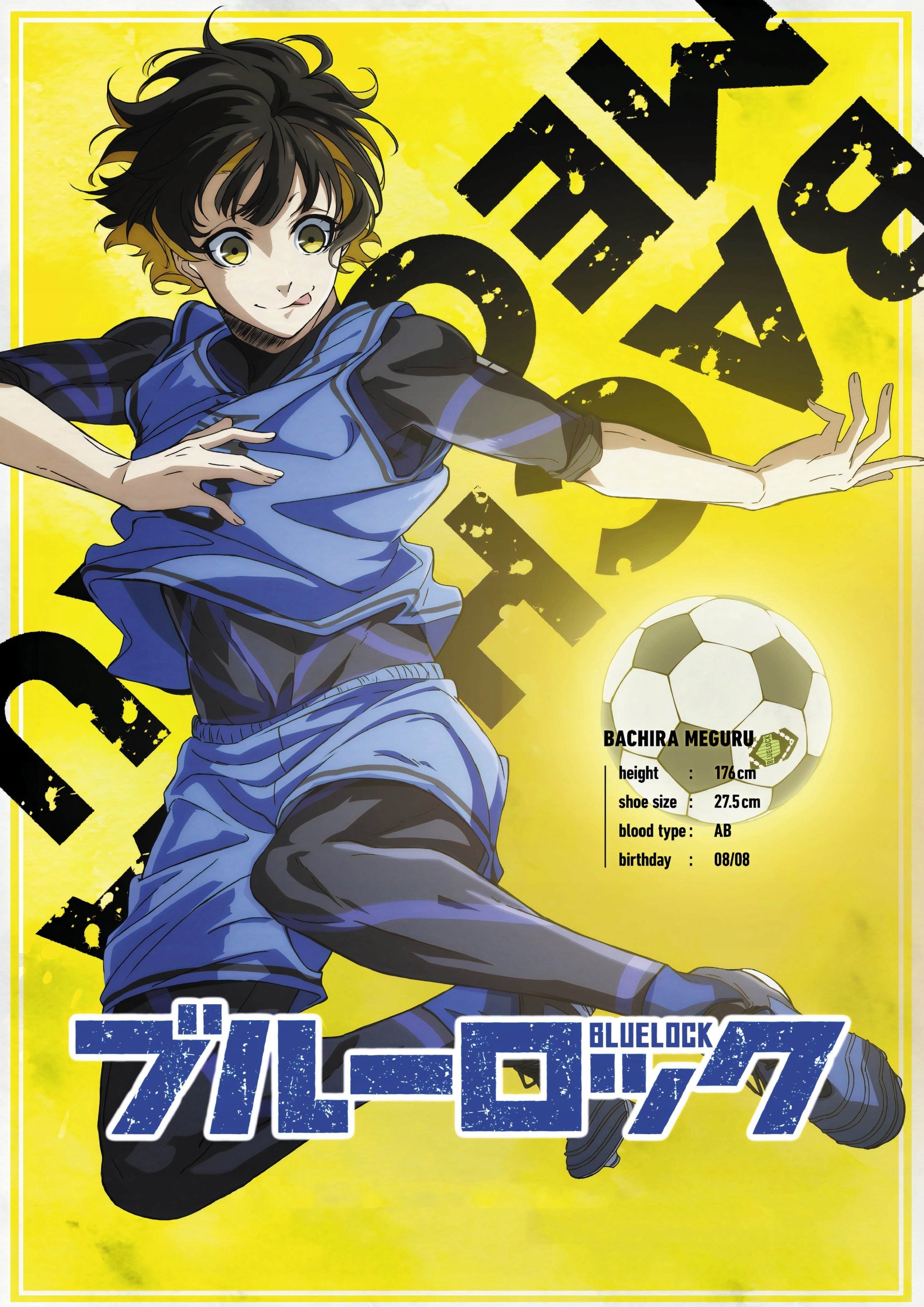 Plakat A2 anime manga Blue Lock