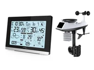 Stacje pogodowe - centrum pogodowe technoline WS1750 prędkość wiatru kierunek wiatru wyświetlanie ilości opadów alarm mrozu podświetlenie tła - miniaturka - grafika 1