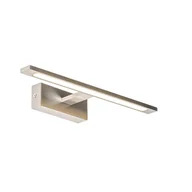 Lampy ścienne - QAZQA Kinkiet stalowy 41 5 cm z diodą LED IP44 - Jerre - miniaturka - grafika 1