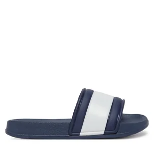 Klapki Tommy Hilfiger T3X0-33915-1172 Granatowy - Buty dla chłopców - miniaturka - grafika 1