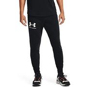 Spodnie męskie - Under Armour Under Armour Rival Terry spodnie męskie czarny Black / / Onyx White (001) XXL 1361642-001-XX-Large - miniaturka - grafika 1