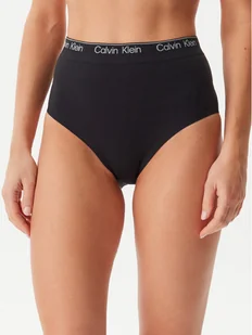 Calvin Klein Underwear Figi klasyczne z wysokim stanem LV00QF8282 Czarny - Majtki damskie - miniaturka - grafika 1
