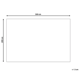 Dywan wełniany 200 x 300 cm beżowy SASNAK - Dywany - miniaturka - grafika 8