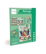 Układanki dla dzieci - Scratch, Magnetyczna układanka, Kształty i kolory, Sowa - miniaturka - grafika 1