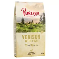 Sucha karma dla kotów - Purizon Cat Adult Deer&Fish 6,5 kg - miniaturka - grafika 1