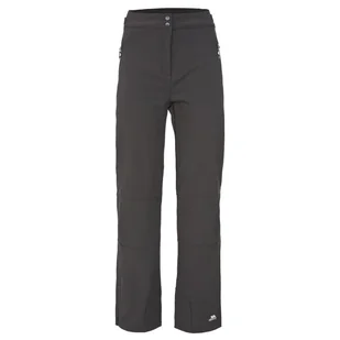 Damskie spodnie turystyczne softshell Trespass SQUIDGE II czarne Rozmiar: M-Reg - Odzież trekkingowa damska - miniaturka - grafika 3
