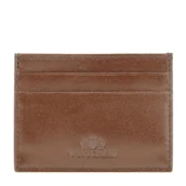 Biżuteria - akcesoria - Etui na karty kredytowe z gładkiej skóry taupe - miniaturka - grafika 1