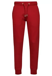 Superdry Joggers z mankietami Bluza męska, Ścieżka Red Marl, L - Bluzy męskie - miniaturka - grafika 1