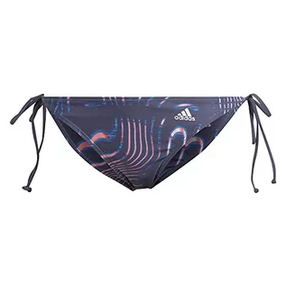 Stroje kąpielowe - adidas Damski kostium kąpielowy Souleaf bikini, Shadow Navy, XS - grafika 1