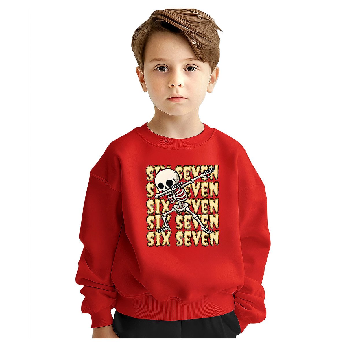 BLUZA DZIECIĘCA 67 SIX SEVEN VIRAL 134-140 DLA CHŁOPCA DZIEWCZYNKI
