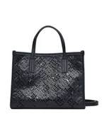 Torebki damskie - Tommy Hilfiger Torebka Th City Mini AW0AW17500 Granatowy - miniaturka - grafika 1