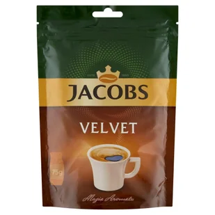 Jacobs Kawa Rozpuszczalna Velvet 75g SJAC.5490 - Kawa - miniaturka - grafika 1