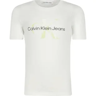 CALVIN KLEIN JEANS T-shirt MONOGRAM PRINT LOGO | Regular Fit - Koszulki dla chłopców - miniaturka - grafika 1