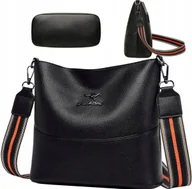 Torebki damskie - Torebka listonoszka skórzana na ramię kopertówka - miniaturka - grafika 1