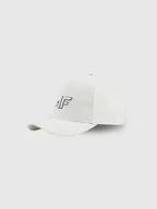 Czapki dla dzieci - 4F Czapka z daszkiem snapback dziecięca - biała MT - miniaturka - grafika 1