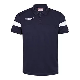 Kappa Męska koszulka polo Salto z krótkim rękawem czerwony czerwony/czarny/biały 8 Jahre 304IP20 - Koszulki męskie - miniaturka - grafika 1