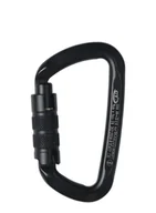 Sprzęt wspinaczkowy - Karabinek Climbing Technology D-Shape CF TG (Triplex) - black - miniaturka - grafika 1
