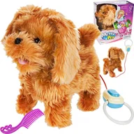 Zabawki interaktywne dla dzieci - MalPlay Piesek interaktywny na smyczy - miniaturka - grafika 1