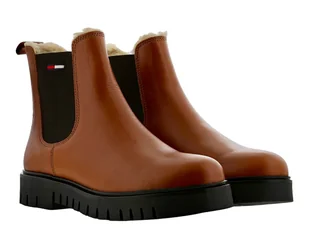 Buty damskie botki TOMMY JEANS WARMLINED CHELSEA BOOT rozmiar 41 - Botki damskie - miniaturka - grafika 1