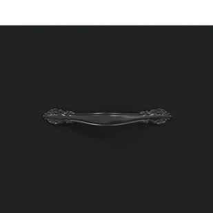 Szafka pod TV, czarna, 80x36x50 cm, materiał drewnopochodny Lumarko! - Szafki RTV - miniaturka - grafika 10