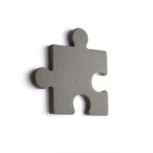 Płyty i maty izolacyjne - Panel akustyczny POLY, puzzel, 700x700x50 mm, ścienny, brązowy - miniaturka - grafika 1