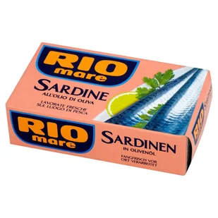 Rio Mare Bolton Sardynki w oliwie z oliwek 120 g - Konserwy i dania rybne - miniaturka - grafika 1