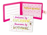 Portfele - Portfelik POR-007 Zmuszona, by oszczędzać - miniaturka - grafika 1