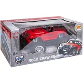 Zabawki zdalnie sterowane - Auto RC rock crawler czerwone - miniaturka - grafika 1