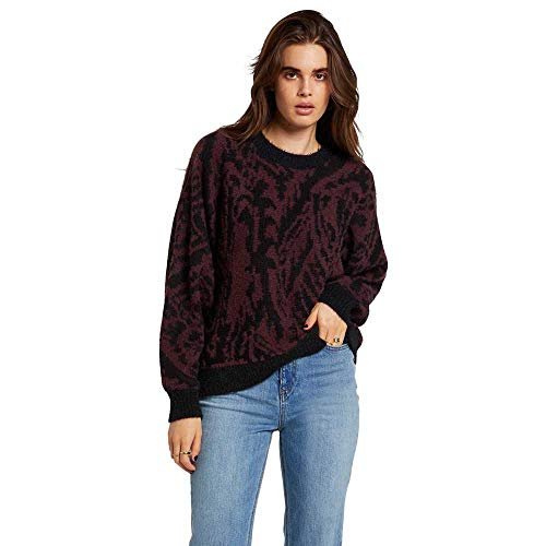 Volcom Bluza damska In A Meowment Sweatr czarny czarny Kombi XS