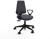 Fotele i krzesła biurowe - Krzesło Biurowe Piqueras y Crespo BFN066N Ciemny szary - miniaturka - grafika 1