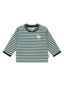 Kaftaniki dla niemowląt - Steiff Koszulka w kolorze kremowo-zielonym - miniaturka - grafika 1