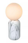 Lampy stojące - Marbol lampa stołowa 1-punktowa biała 06520/01/31 - miniaturka - grafika 1