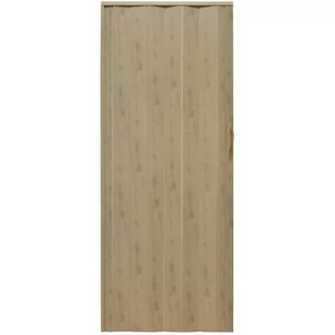 Drzwi harmonijkowe 001P-48G-100 wiąz mat G 100 cm - Drzwi wewnętrzne - miniaturka - grafika 1