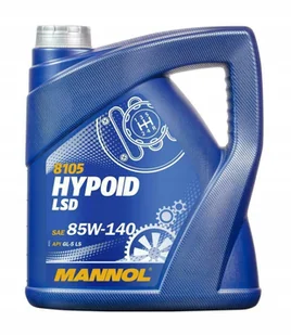 Olej Przekładniowy Mannol Hypoid Lsd Ls 85w140 4L - Oleje przekładniowe Olej Przekładniowy Mannol Hypoid Lsd Ls 85w140 4L - Oleje przekładniowe - miniaturka - grafika 1