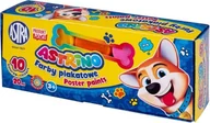 Przybory szkolne - Astra Farby plakatowe Astrino 10 kolorów 20 ml [opakowanie=6szt] Astra TARGI AE500AST - miniaturka - grafika 1