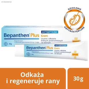 Bayer Bepanthen Plus krem regeneracyjny 30g - Kremy dla dzieci - miniaturka - grafika 3